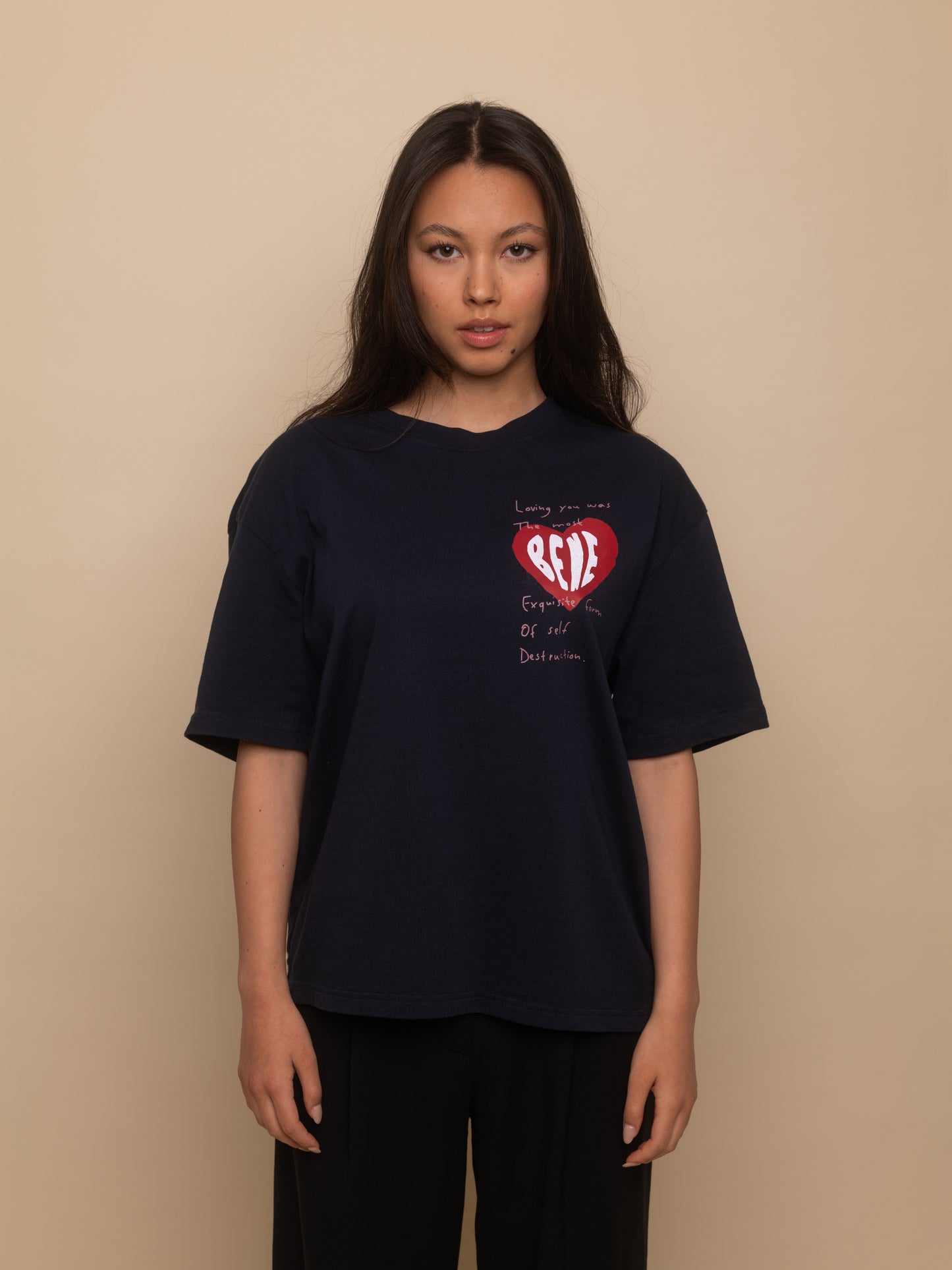 self destruction t-shirt